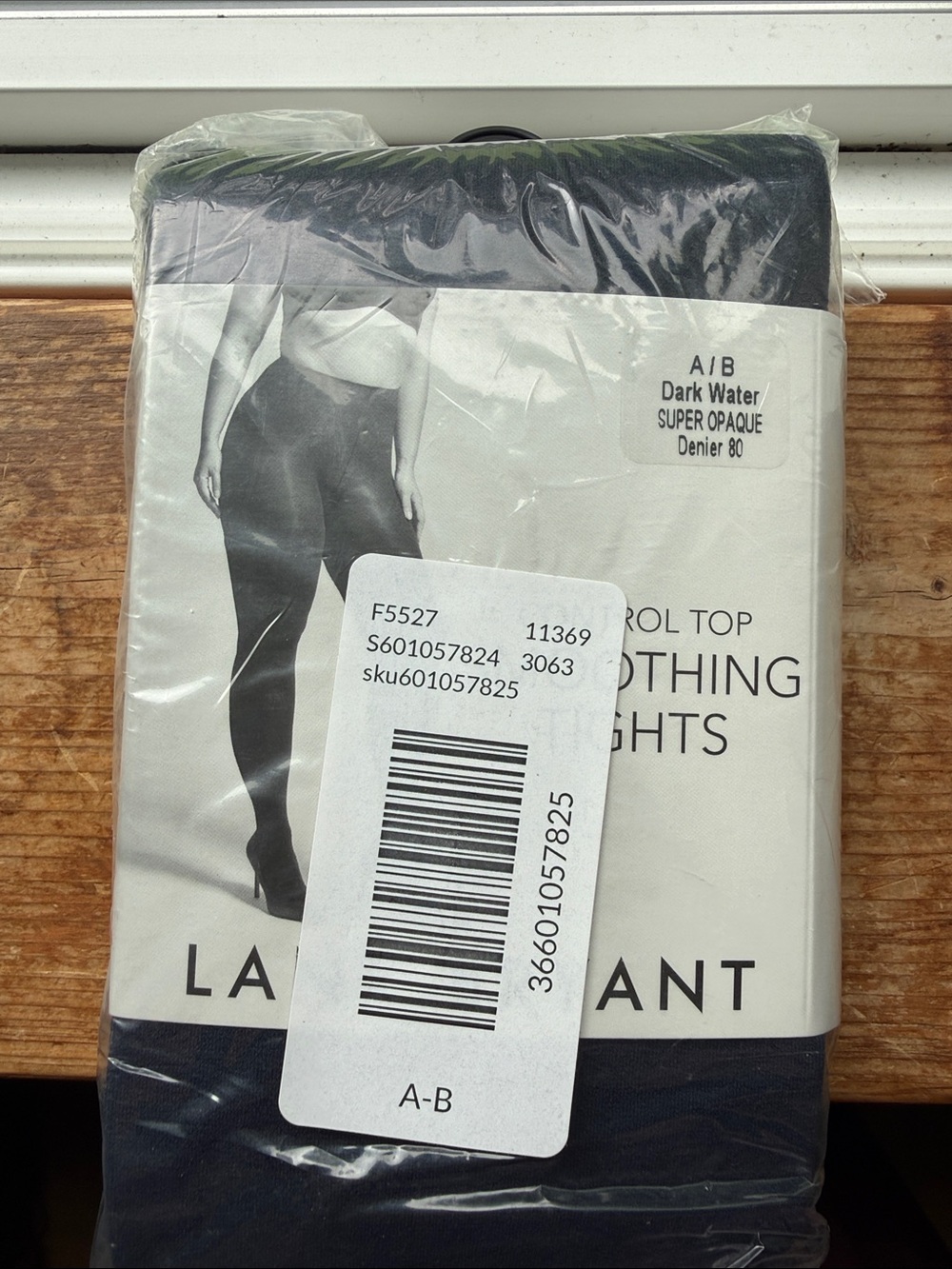 Lane Bryant Dark Water Super Opaque Control Top Tights - Dark Navy
